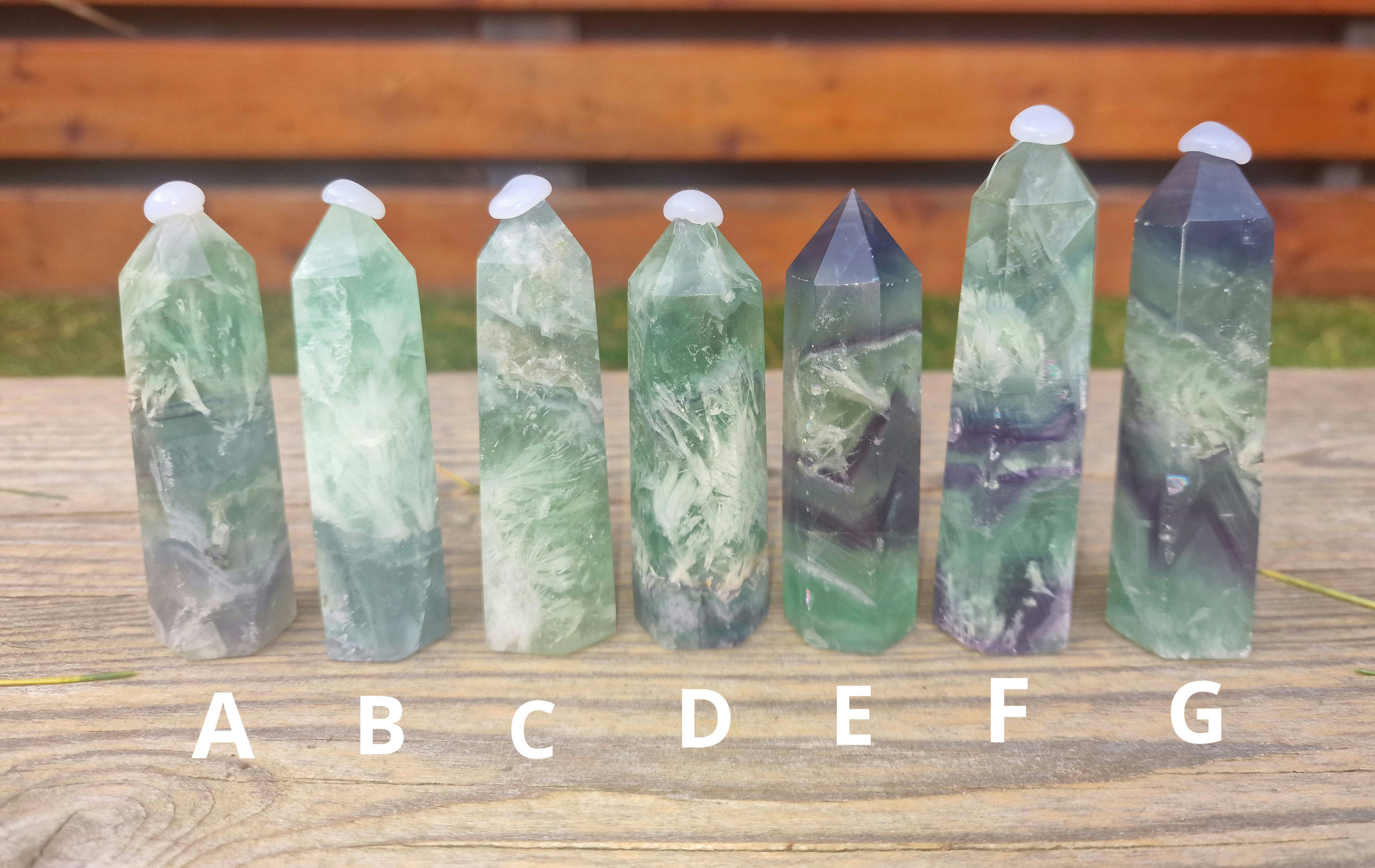 Feather Fluorite Towers