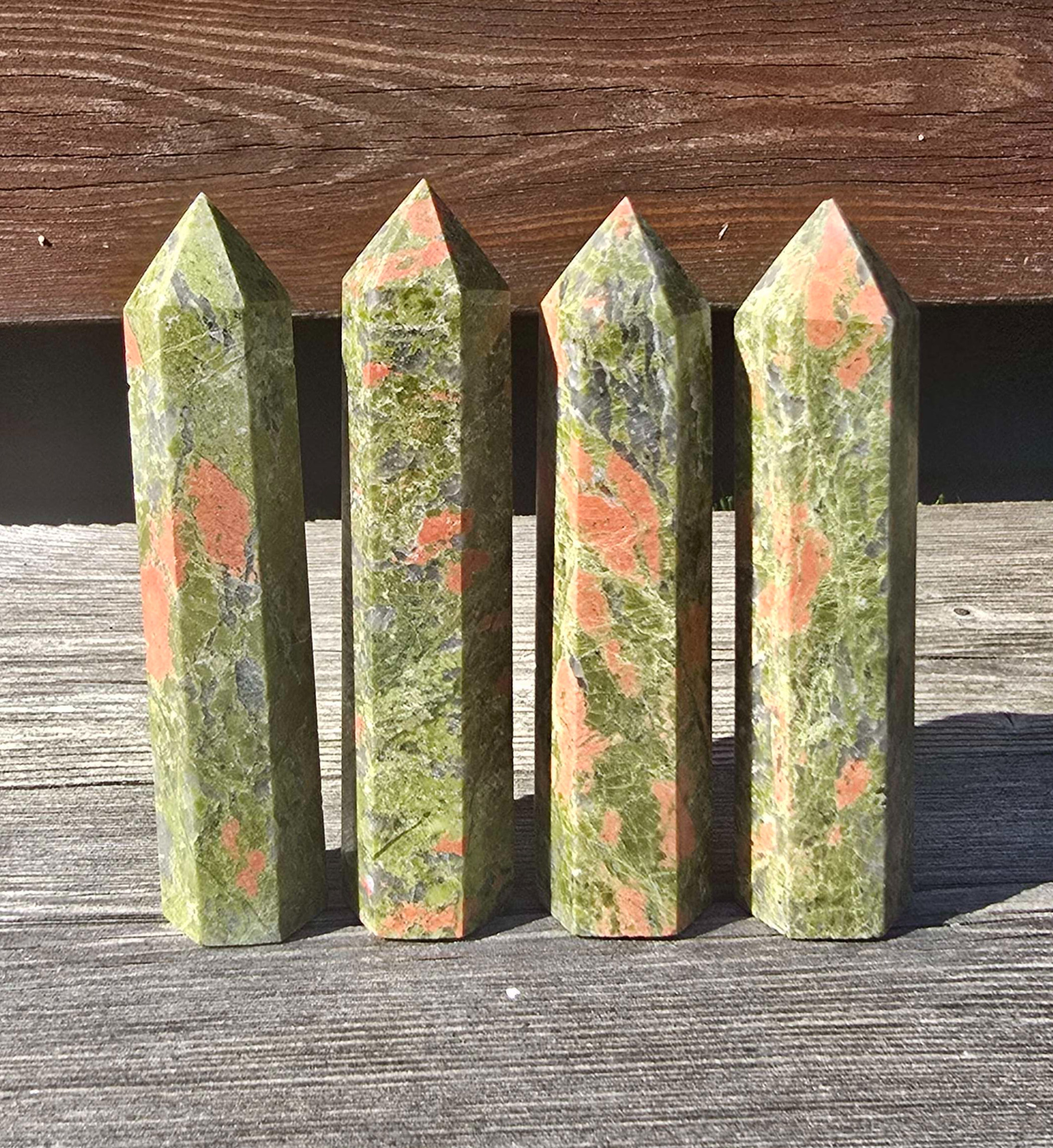 Unakite Points