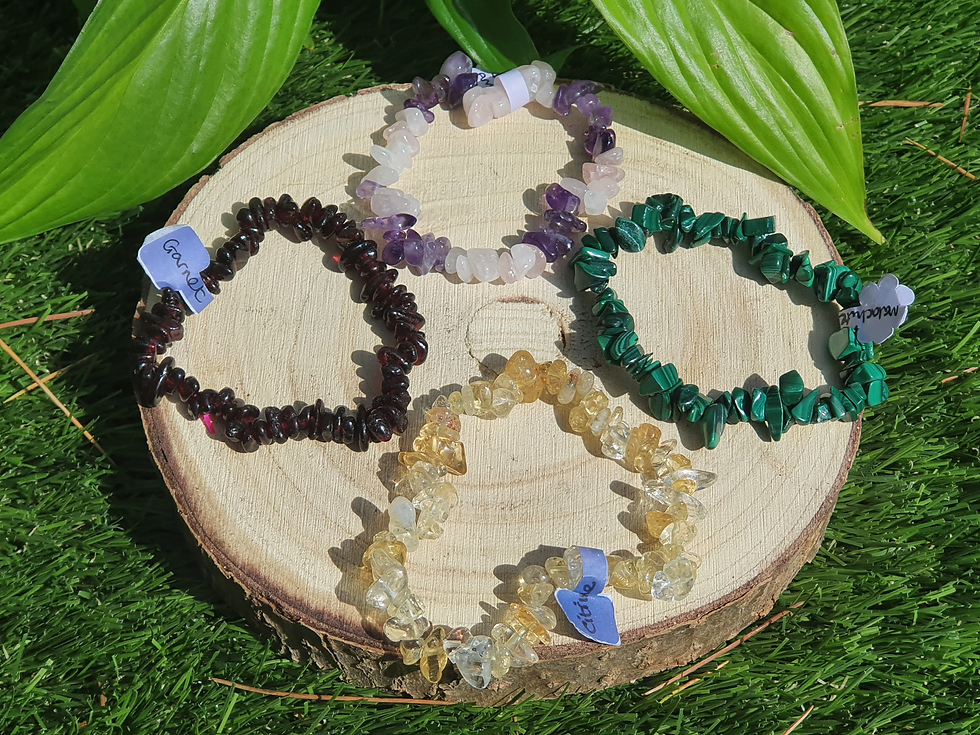 Thumbnail: Crystal Chip Bracelets