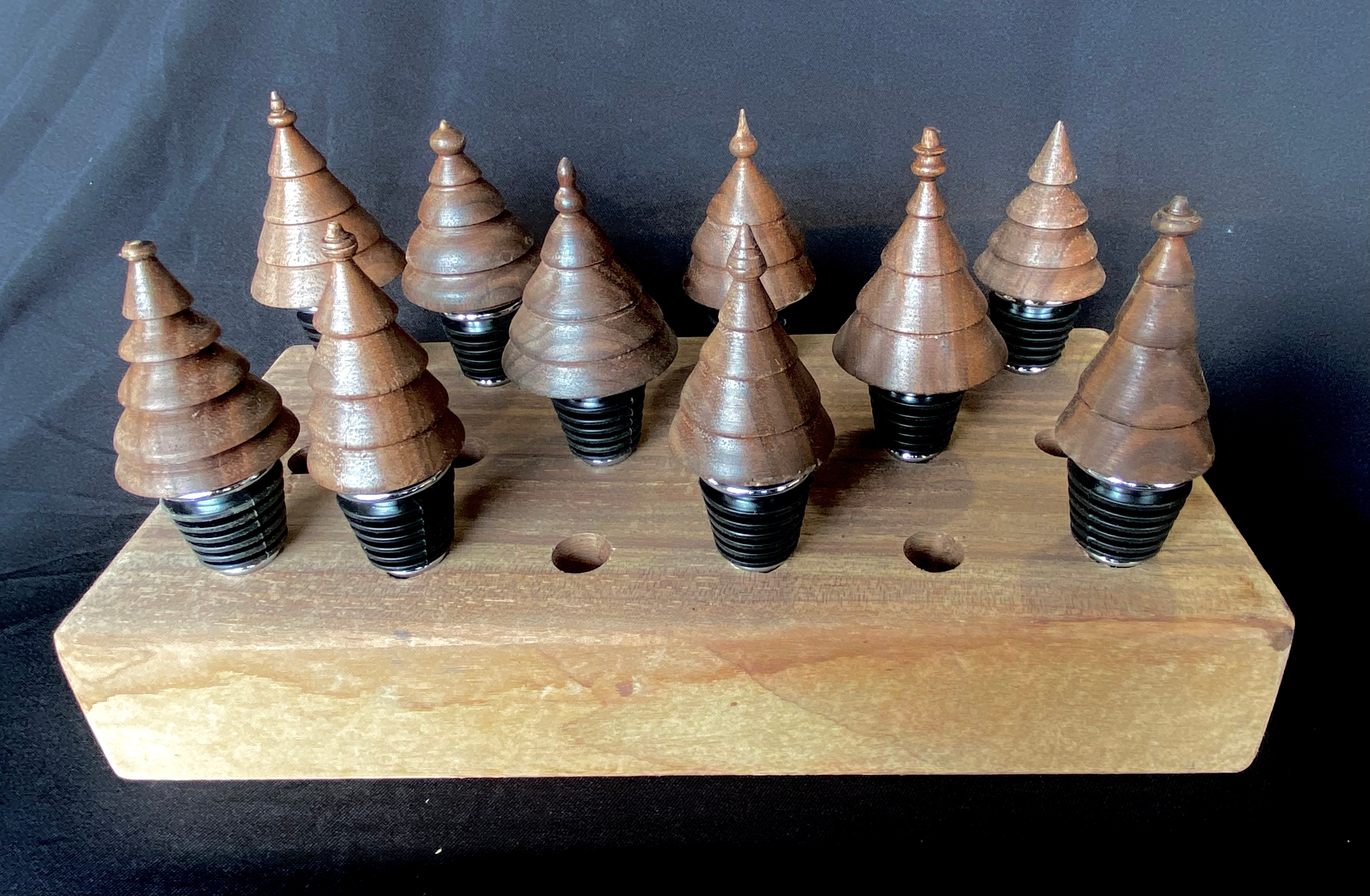 Christmas Tree Themed Wine Stopper