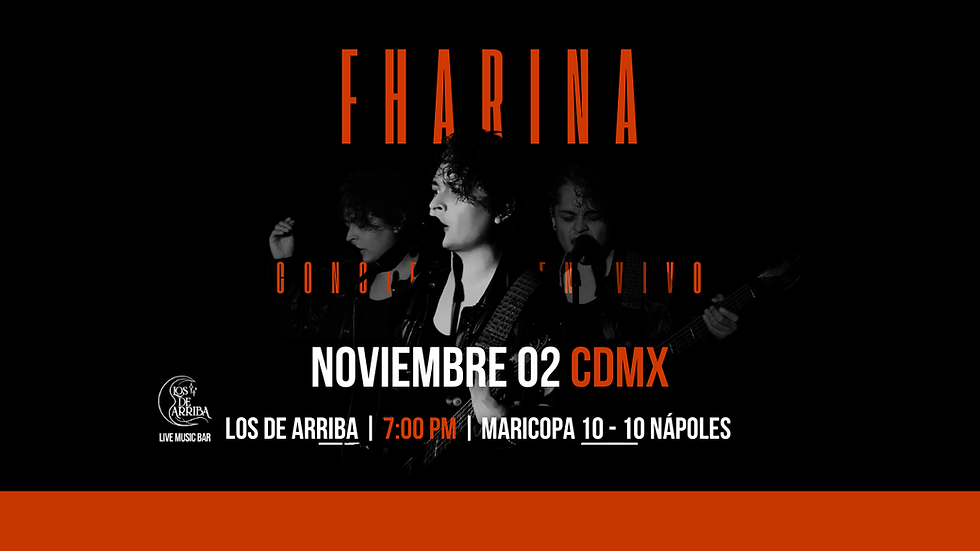 FHARINA EN CDMX 2025 (2 DE NOVIEMBRE)
