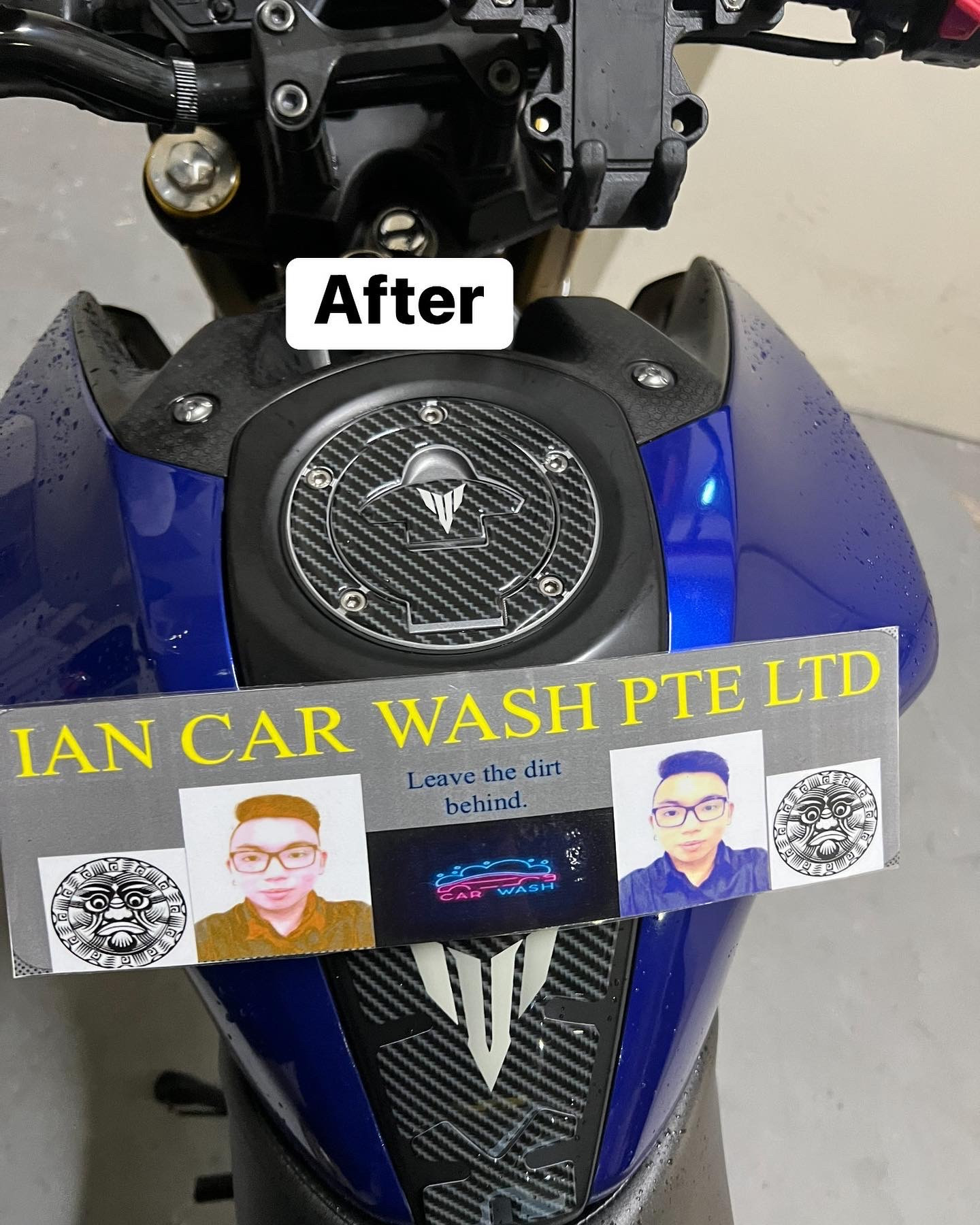 2B mt15 fuel cover pad