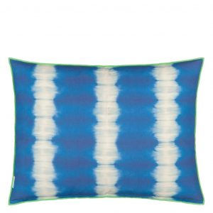 Thumbnail: ODISHA OUTDOOR COBALT CUSHION BY DG @macfabhome