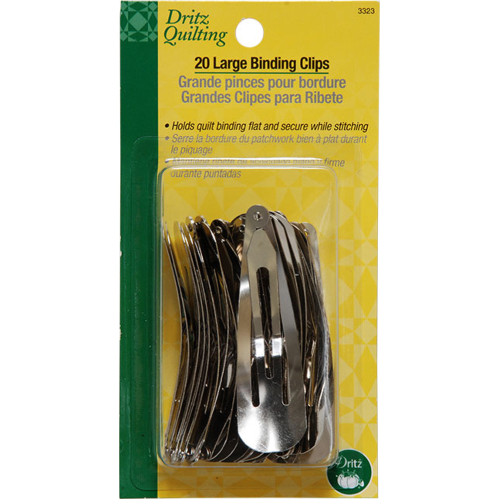 Dritz 20 Large Binding Clips