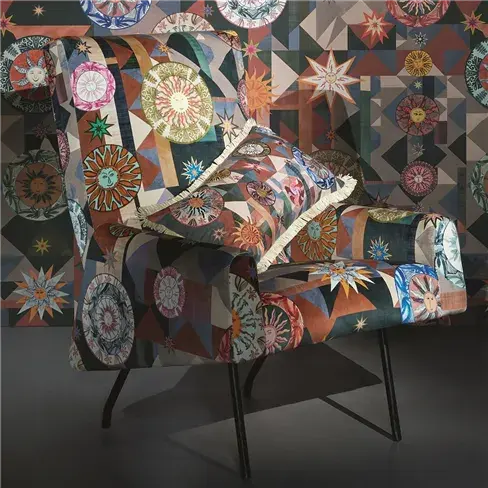Thumbnail: TRINQUETAILLE TERRE CUITE DECORATIVE PILLOW by Christian Lacroix