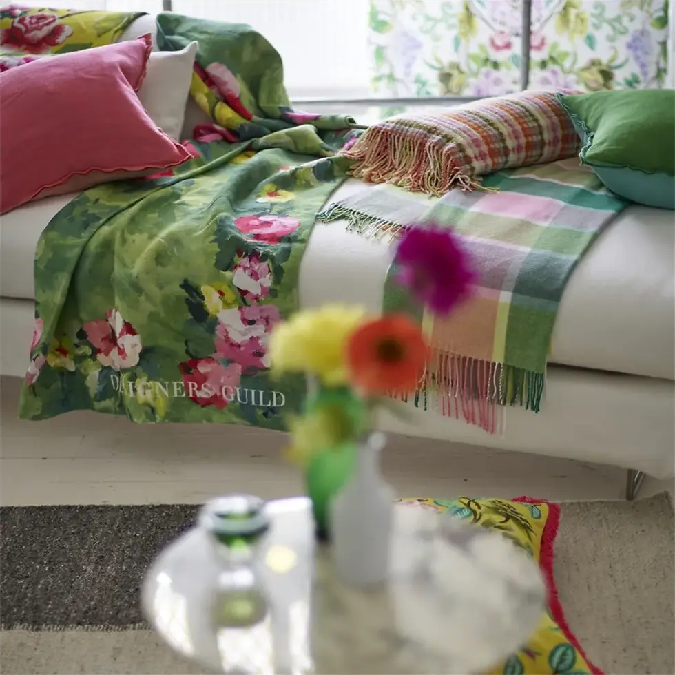 Thumbnail: Bridgeport Lime Throw  by Designers Guild
