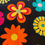 Thumbnail: Retro Neon Floral - Black