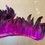 Thumbnail: Magenta Feathers on Satin Ribbon