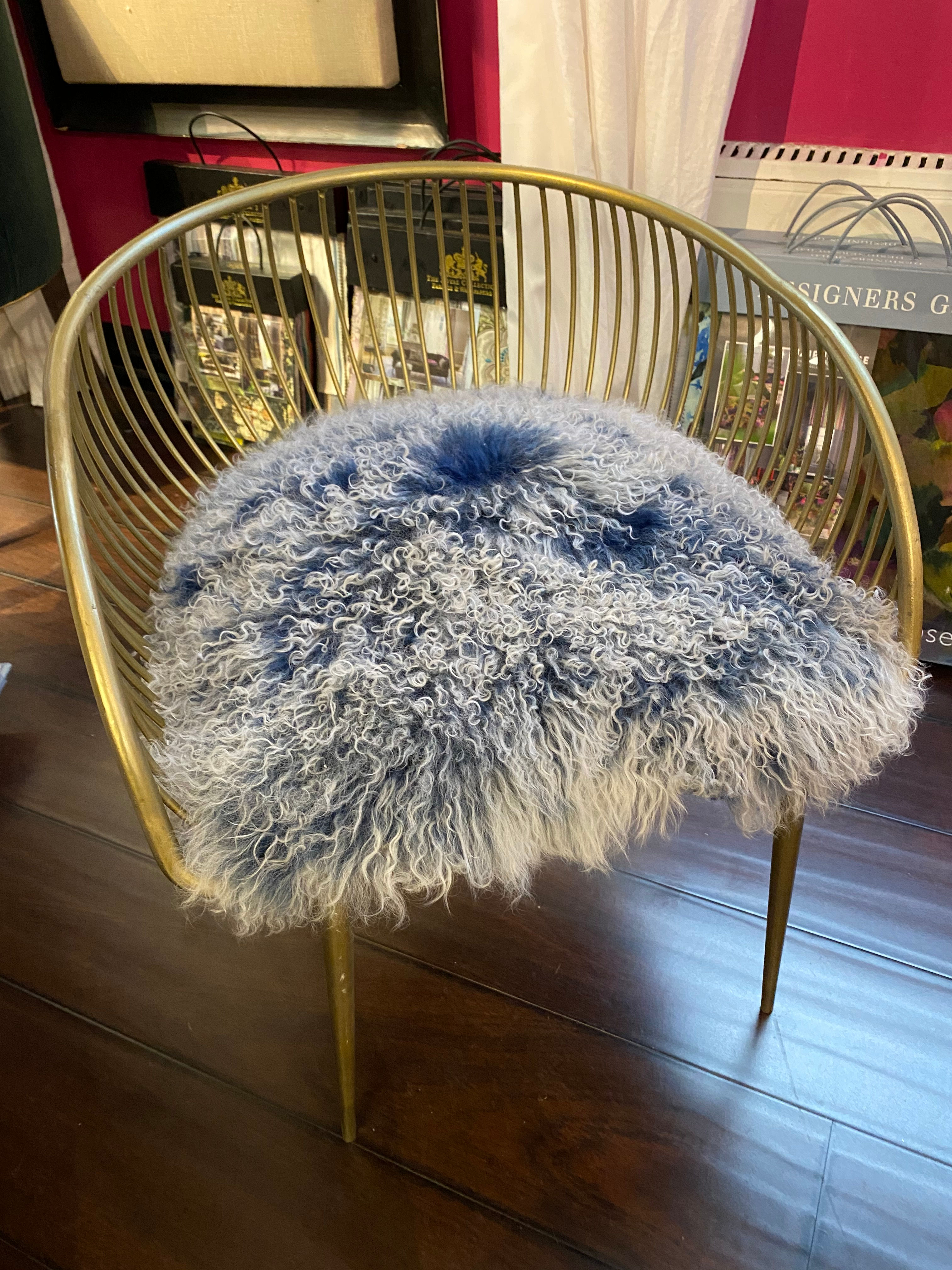 Nordic Wrought Iron side chair