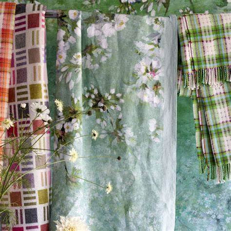 Thumbnail: Assam Blossom Emerald Throw by Designer Guild