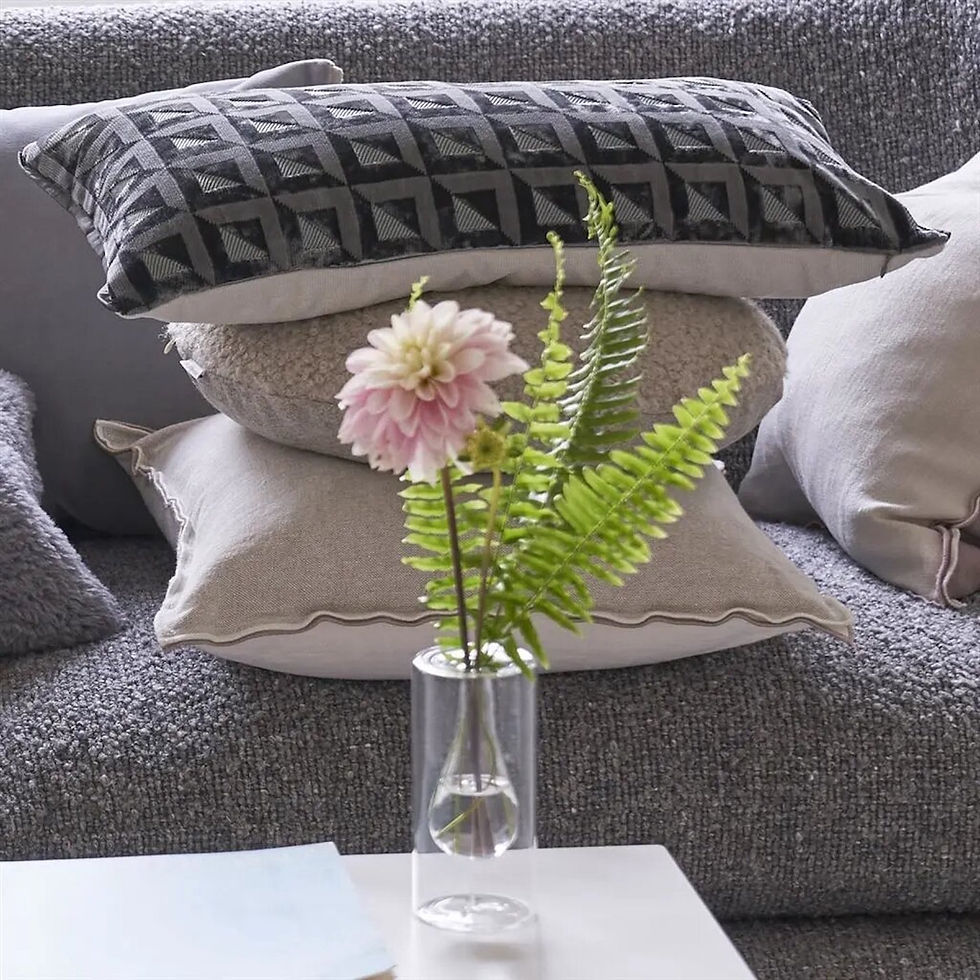 Thumbnail: MonserrateVelvet cushion by Designer Guild
