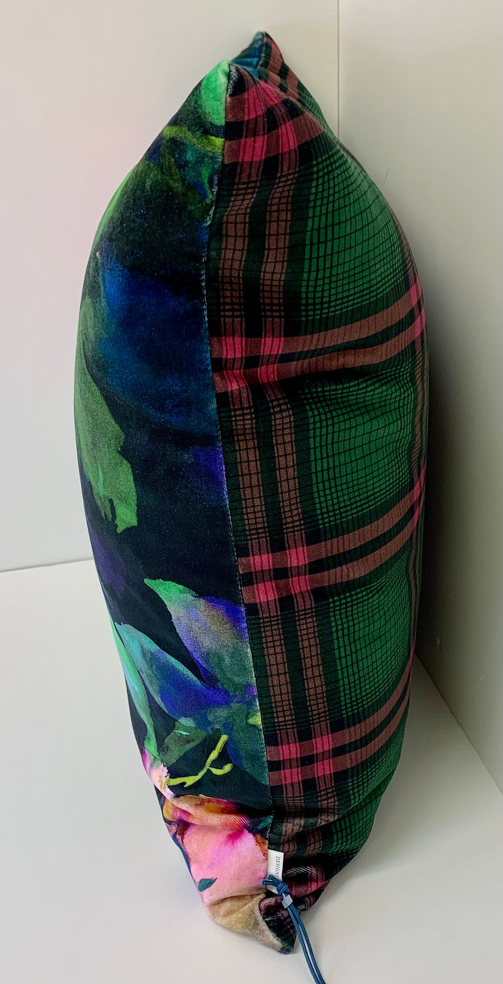 velvet prints and plaids make a stunning look