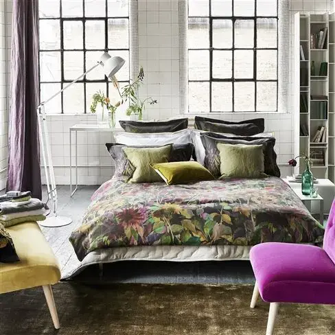 Thumbnail: Indian Sunflower bedding by Designer Guild available at macFABhome