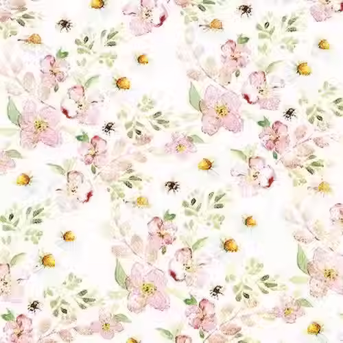napkins, new, spring, breeze, floral