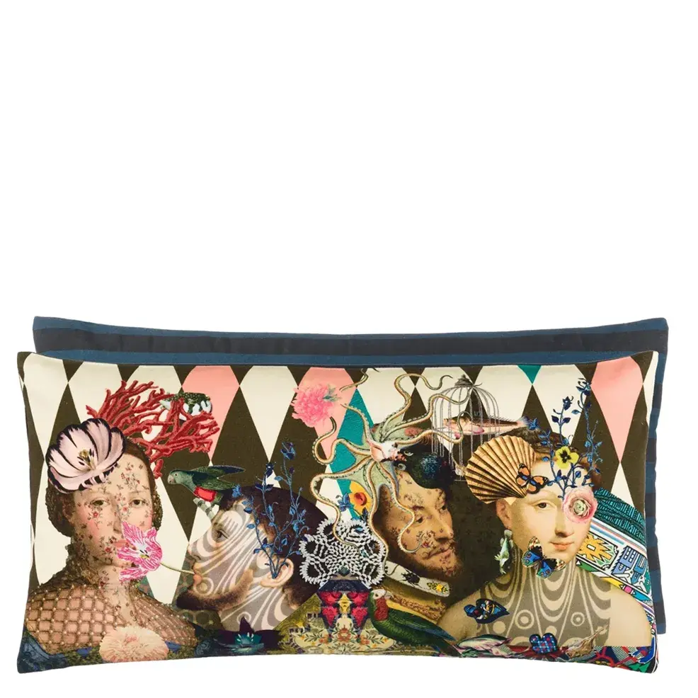 christian lacroix, pillow, argile