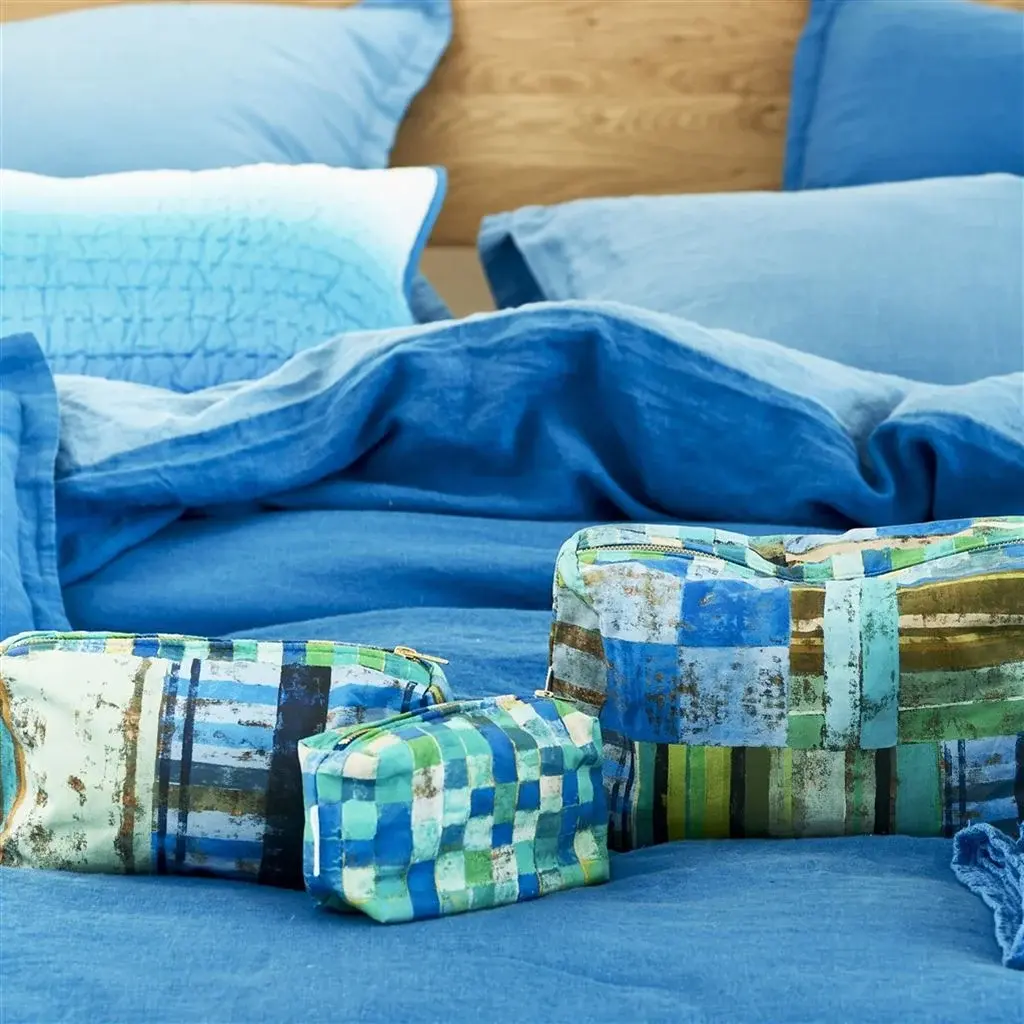 ACHARA AZURE WASHBAG BY DESIGNER GUILD