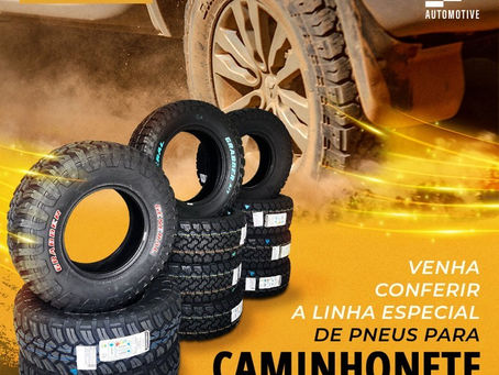 Pneus para Caminhonetes é na K Automotive!