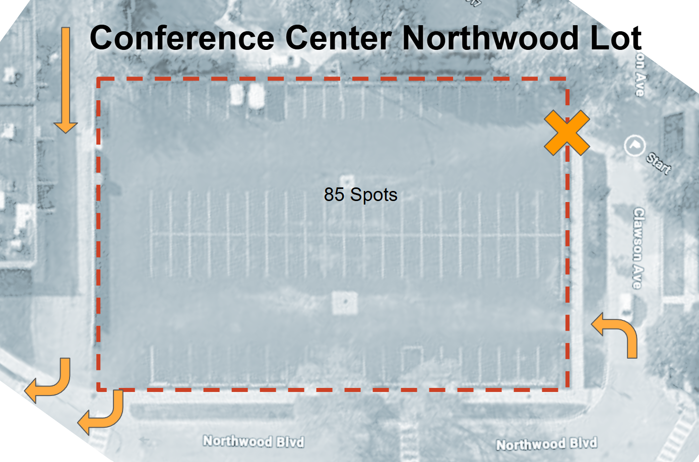 Conference Center Northwood Lot - Friday