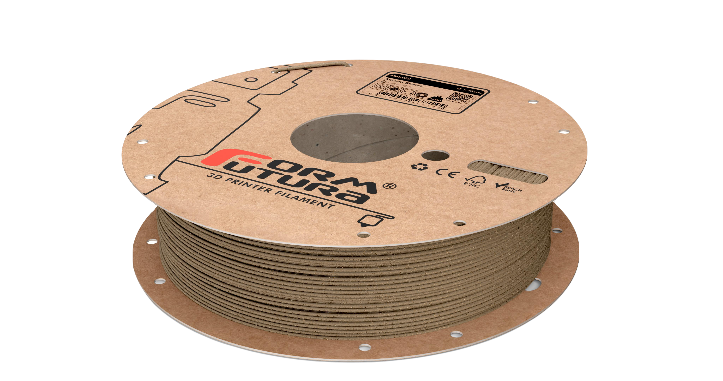 Filament FormFutura - MetalFil Ancient Bronze