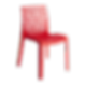 Chaise Bee rouge
