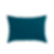 Coussin lin lavé canard