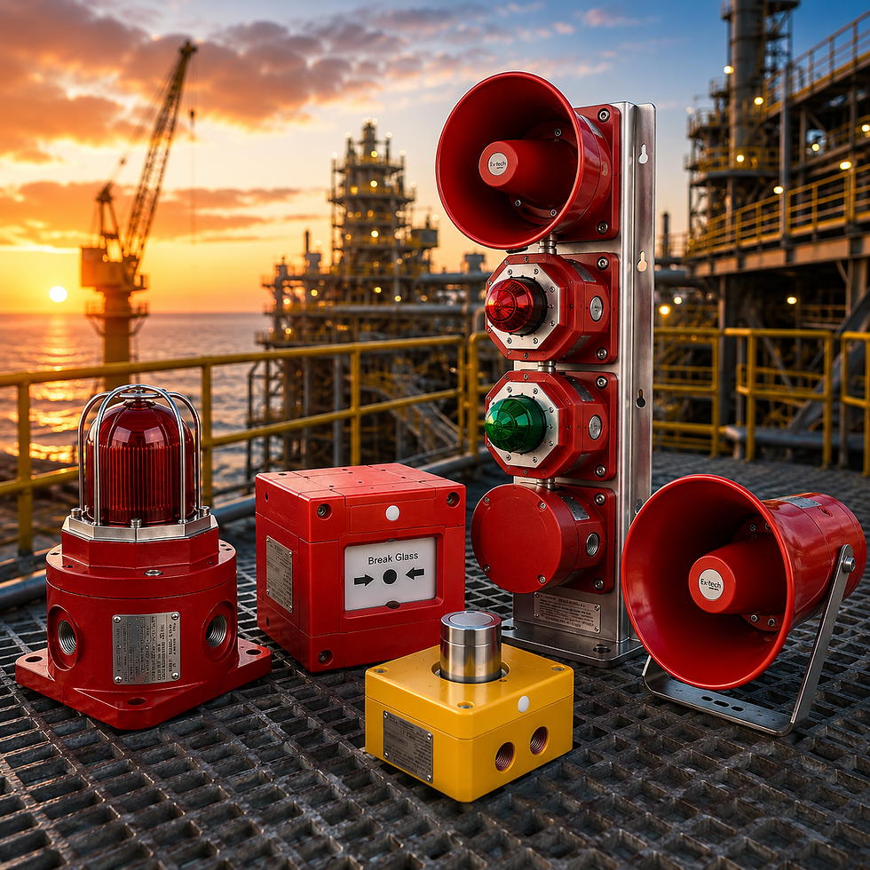 Explosion-Proof Signalling Equipment for Hazardous Areas in Saudi Arabia