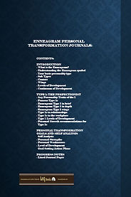 ENNEAGRAM TYPE 1 THE PERFECTIONIST PERSONAL TRANSFORMATION JOURNAL BACK COVER BY ISQ BOOKS