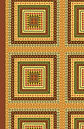 BROWN ORANGE ETHNIC PRINT FRONT COVER