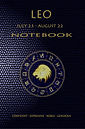 zodiac notebook LEO by ISQ Books front cover