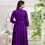 Thumbnail: Trending Anarkali Violet Front Slit Kurti