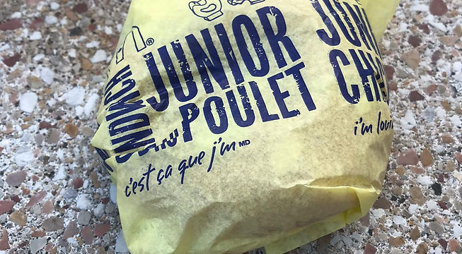 Junior au poulet (peu de mayo)