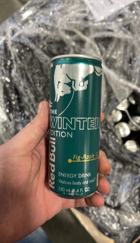 Leak Red Bull Winter Edition 22 Expected To Be Fig Apple