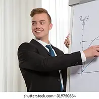 man-giving-presentation-on-flip-260nw-319750334.webp