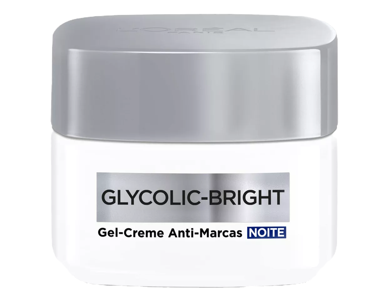 L'Oréal Paris Creme Anti-Marcas Noite Glycolic-Bright 49g