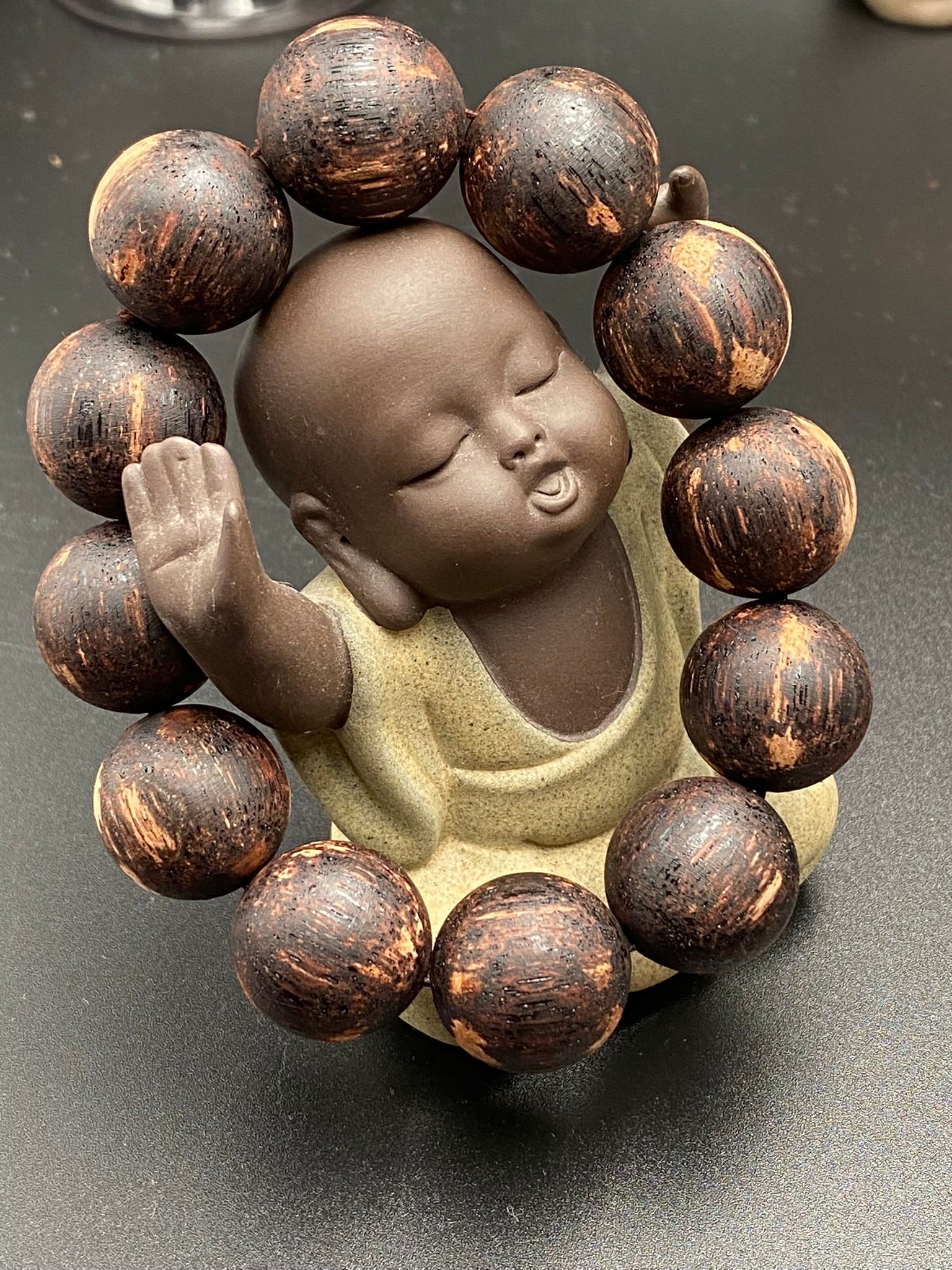 降真香黑油手串20mm