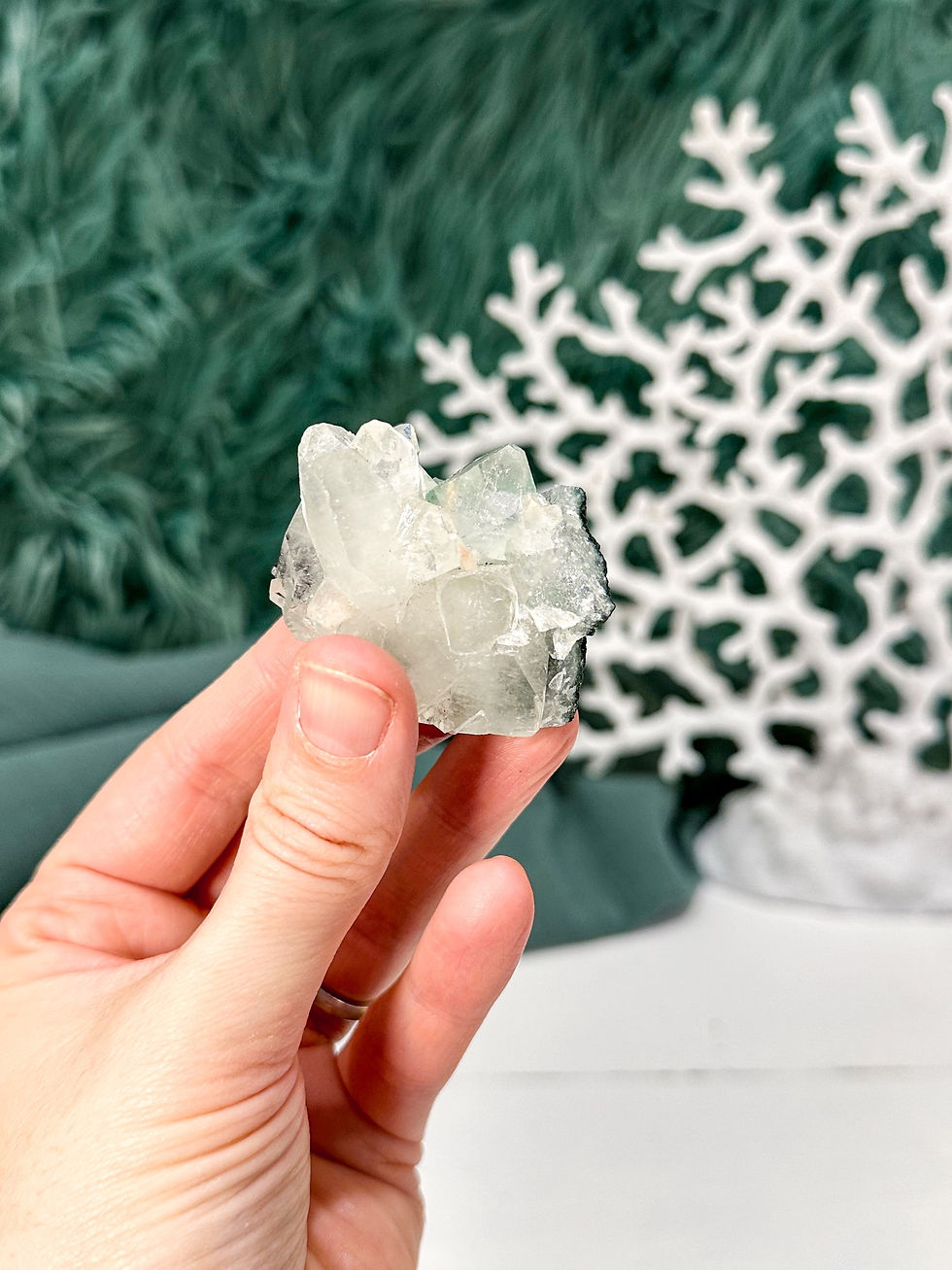 Thumbnail: Apophyllite Cluster #5