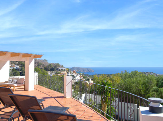 villa med havsutsikt Costa Blanca