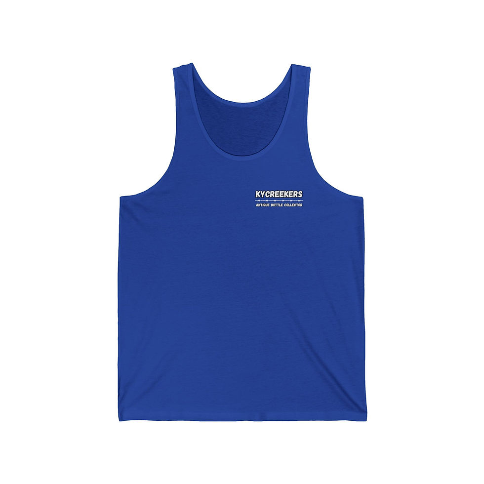Thumbnail: KY Creekers Bottle Logo Tank Top Vintage Outdoors Fishing Club Graphic Tank
