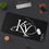 Thumbnail: KY Creeker Desk Mat — Black Kentucky Outline Gaming/Work Deskpad