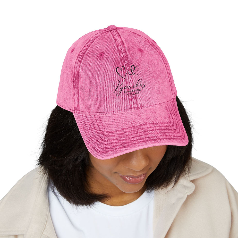 Thumbnail: Valentine's Day Women's Embroidered Vintage Cap