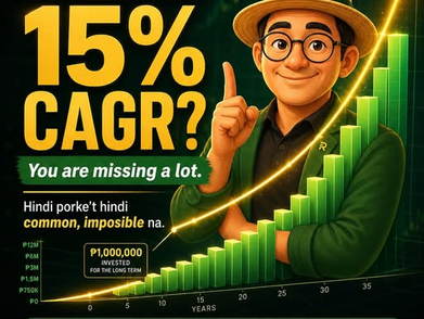 Kung ang akala mo na walang 15% CAGR portfolio investment for the long term, you are missing a lot.