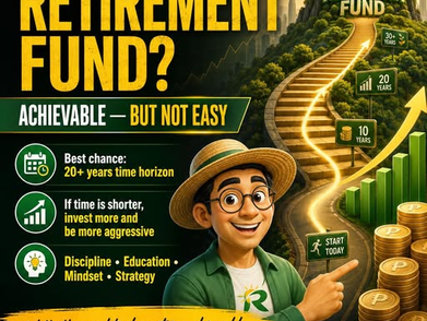 Building a multi-million retirement fund is not impossible — pero hindi rin ito madali.