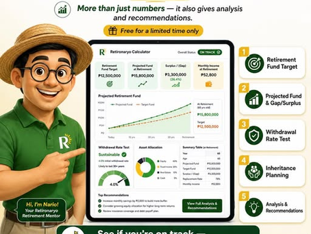 The Retironaryo Ultimate Retirement Calculator is now live! FREE PUBLIC BETA — free for a limited time only!