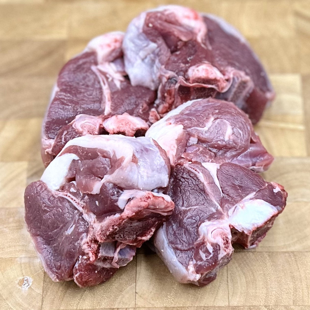 4 Goat Loin Chops, Minimum weight 600g