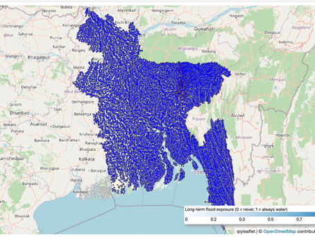 Mapping 40 Years of Flood Exposure in Bangladesh