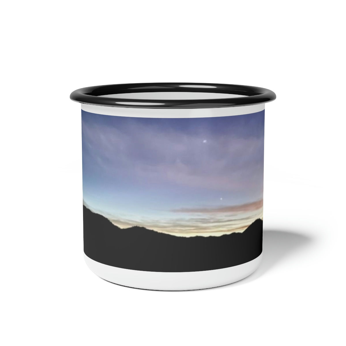 Night Sky Enamel Camp Cup