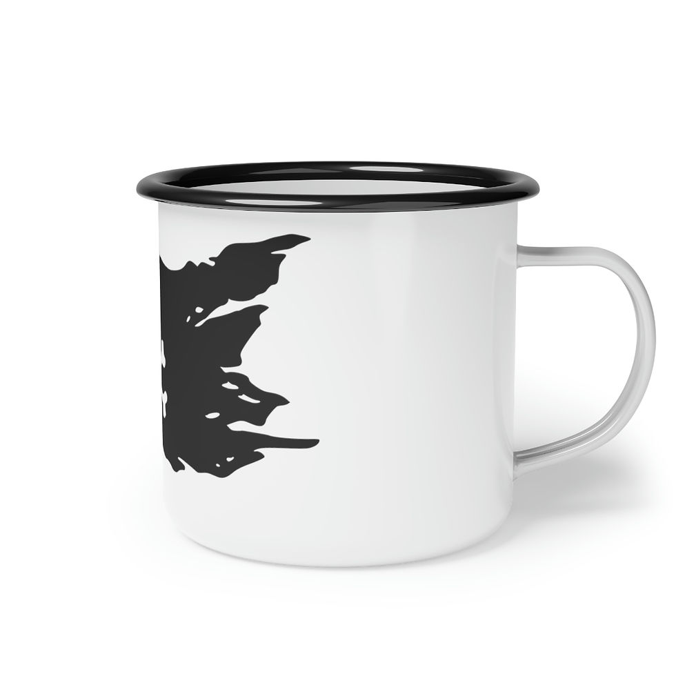 Thumbnail: Jolly Roger Flag Enamel Camp Cup