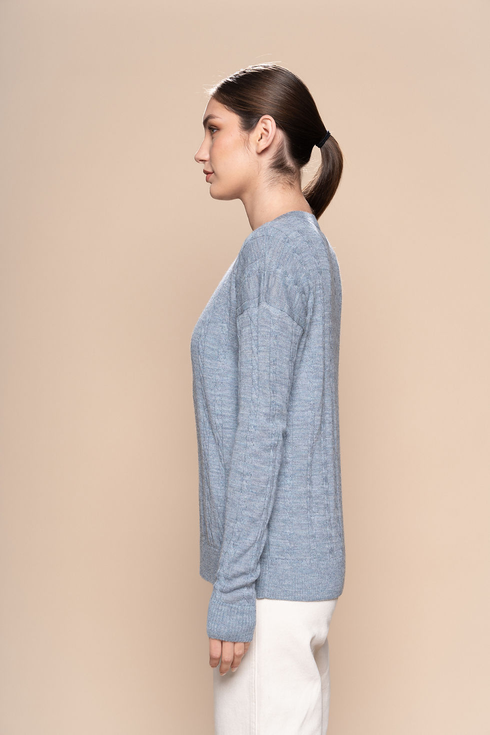 Miniaturbild: Geflochtener Strickpullover - "Sumaq"