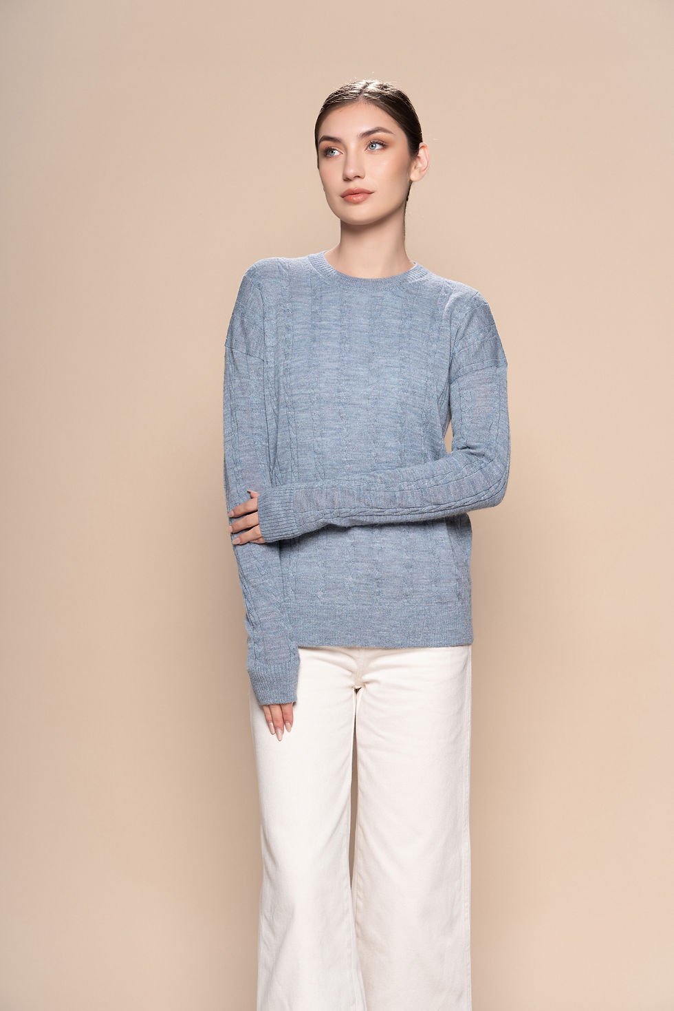 Thumbnail: Braided knitted sweater - "Sumaq"