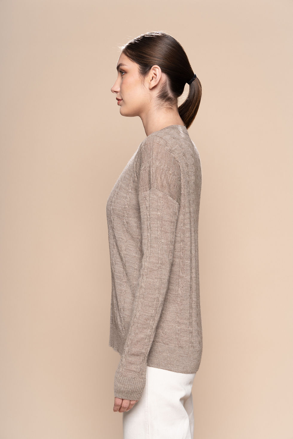 Thumbnail: Braided knitted sweater - "Sumaq"